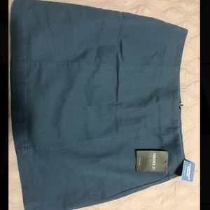 Cute blue mini skirt